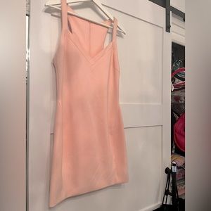 Womens Likely Pink Scoop VNeck Racerback Style Sleeveless Pencil Dress - Size 8